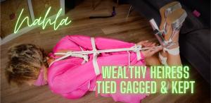 www.nyxonsbondagefiles.com - Nyxon & Nahla... Wealthy Heiress Tied Gagged & Kept thumbnail