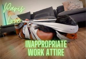 www.nyxonsbondagefiles.com - Nyxon & Paris Love Inappropriate Work Attire thumbnail