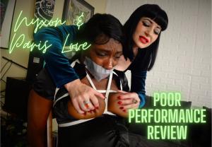 www.nyxonsbondagefiles.com - Nyxon & Paris Love... Poor Performance Review thumbnail