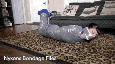 Nyxon... Cat Burglar Caught & Mummified Plus Bonus Footage